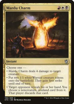 MTG [KTK-186 Foil NM] Mardu Charm - Image 1