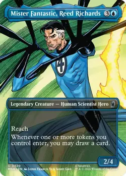 MTG [MSH-320 Foil NM] Mister Fantastic, Reed Richards (Borderless) - Image 1