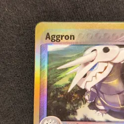 Pokemon TCG Aggron 1/109 EX Ruby & Sapphire 2003 Reverse Holo Rare 110 HP ENG - Image 3