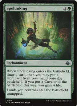 Spelunking U The Lost Caverns of Ixalan 213 LP-NM - Image 1
