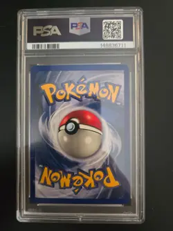 1999 Pokemon 1st Edition Jungle Vaporeon Holo #12 PSA 8 NM-MT - Image 2