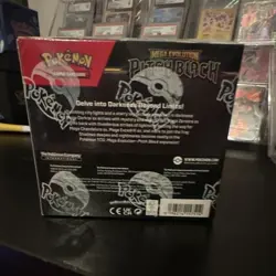 The Pokemon Company Mega Evolution Pitch Black Pokemon TCG Booster Box Sealed - Image 3