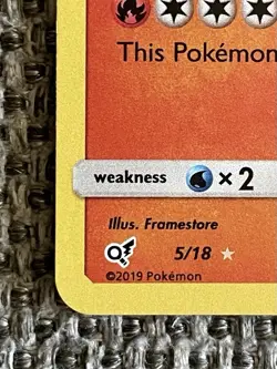 Charizard 5/18 Detective Pikachu Holo Pokemon LP - Image 4