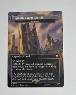 Osgiliath, Fallen Capital (Borderless) Magic the Gathering ~Fast Shipping~ - Image 1