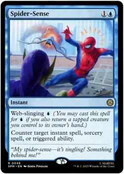 Spider-Sense - 0046 - Marvel's Spider-Man MTG - NM/M - Ships Now - Image 1