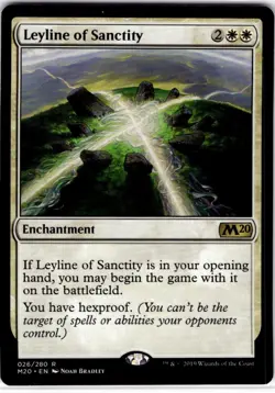 MTG Leyline of Sanctity Core Set 2020 Rare #26 - Image 1