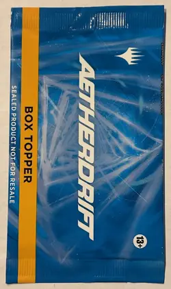 MTG Aetherdrift Box Topper - New Sealed - Image 1