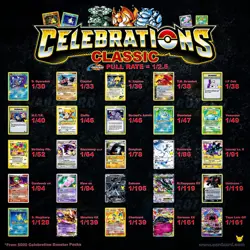 🔥 Pokemon 25th Celebrations Singles~ HOLO~EX~FULL ART~PROMO (Pick Your Cards) - Image 1
