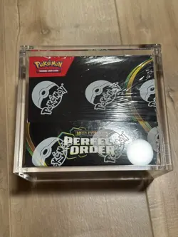 Pokemon Booster Box Acrylic Case Display Strong Magnetic Lid UV Protection BB - Image 1