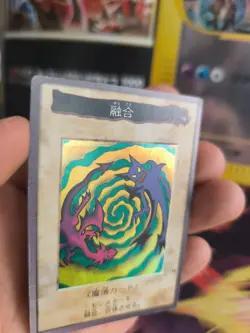 Yu-gi-oh Yugioh Karte Card Polymersation japanese Bandai 1998 LP - Image 5