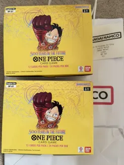 One Piece TCG OP-07 500 Years In The Future Booster Box - New & Unsealed x2 - Image 1