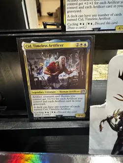 MTG Cid, Timeless Artificer regular Card Lot (6) Final Fantasy - Image 2