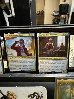 MTG Cid, Timeless Artificer regular Card Lot (6) Final Fantasy - Image 4