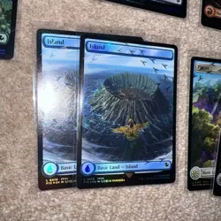 Chocobo Track Foil Full Art BASIC LAND NM Final Fantasy MTG Magic Lot of 10 - Image 2