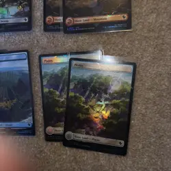 Chocobo Track Foil Full Art BASIC LAND NM Final Fantasy MTG Magic Lot of 10 - Image 3