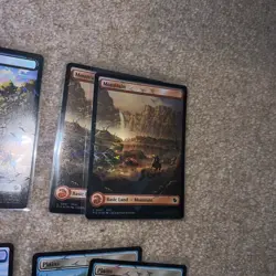 Chocobo Track Foil Full Art BASIC LAND NM Final Fantasy MTG Magic Lot of 10 - Image 4