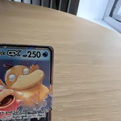 Pokemon TCG Slowpoke & Psyduck GX TAG TEAM Unified Minds 35/236 Holo Card - Image 2