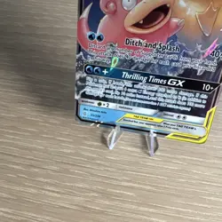 Pokemon TCG Slowpoke & Psyduck GX TAG TEAM Unified Minds 35/236 Holo Card - Image 5