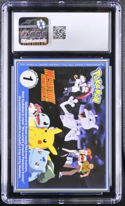 (set of 5) 1999 Burger King Pokemon Cards CGC Graded Low Pop - Image 3