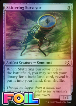 x1 Skittering Surveyor MOM MTG 0264 FOIL COMMON M/NM 1x - Image 1