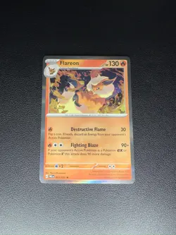 Pokemon Eeveelution HOLO COMPLETE (9 Card Set) LOT - PRISMATIC EVOLUTIONS - NM - Image 4