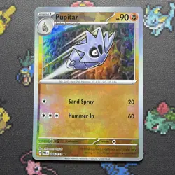 Pupitar Prismatic Evolutions Master Ball Pattern 048/131 Holo Card NM Condition - Image 1