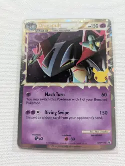 Pokemon Dragapult Prime SWSH132 Holo Promo Card SWSH Sword & Shield English NM - Image 1