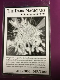Yu-Gi-Oh! The Dark Magicians Oversize Duel Overload Card! OVP! - Image 1