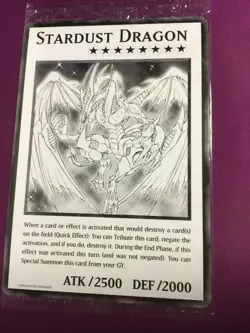 Yu-Gi-Oh! Stardust Dragon Oversize Duel Overload Card! OVP! - Image 1