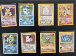 Pokemon Base Set (1-102) 100% Complete Vintage Pokemon Cards Holo WOTC - Image 1