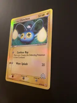 Pokemon Card - Team Aqua's Chinchou Team Magma vs Team Aqua 49/95 Reverse Holo - Image 3