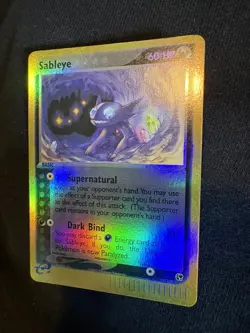 Sableye - 10/100- REVERSE HOLO- Ex Sandstorm Rare Pokemon Card - Image 1