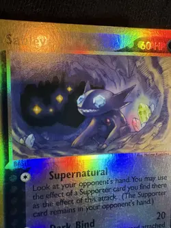 Sableye - 10/100- REVERSE HOLO- Ex Sandstorm Rare Pokemon Card - Image 3