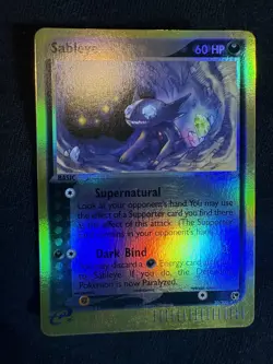 Sableye - 10/100- REVERSE HOLO- Ex Sandstorm Rare Pokemon Card - Image 5