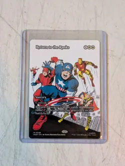 Magic Marvel Super Heroes MAR M 48 Return to the Ranks - Image 1