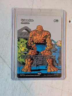Magic Marvel Super Heroes MAR M 75 Grimm Fate Beast Within - Image 1
