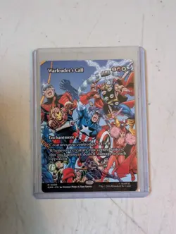 Magic Marvel Super Heroes MAR M 96 Warleader's Call - Image 1
