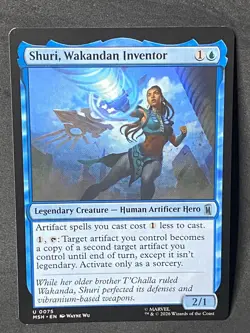 Shuri, Wakandan Inventor 75 Uncommon Marvel Super Heroes Magic: The Gathering NM - Image 1