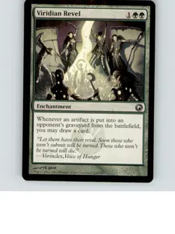 Viridian Revel 132 Uncommon Scars of Mirrodin Lightly played b1-141 MTG - Image 1