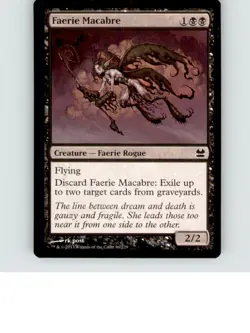 Faerie Macabre 86 Common Modern Masters Lightly played b3-857 - Image 1