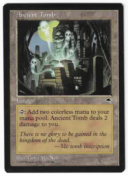 ►Magic-Style◄ MTG - Ancient Tomb - English Tempest - NM/NM- - Image 1