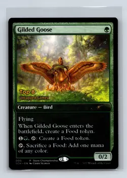 MTG Game Day & Store Championship Promos #5 Gilded Goose (Top 8) SUPER RARE! - Image 1