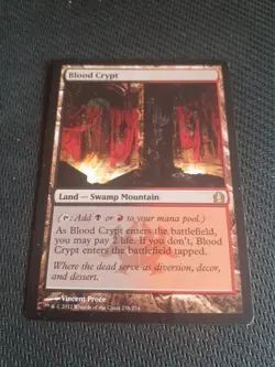 Blood Crypt / Return to Ravnica - RARE - Excellent - MTG - Image 1