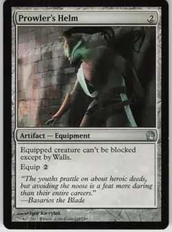 Prowler's Helm 219 Uncommon Theros Magic: The Gathering Near Mint - Image 1