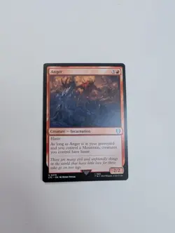 MTG - Anger - Commander: Lord of The Rings NM/M Condition - Image 1
