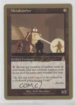 Metalworker Nicolas Labarre Magic: Brussels World Championships Decks #135 2000 - Image 1