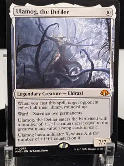 MTG Ulamog the Defiler NM Modern Horizons 3 MH3 #0015 Mythic Eldrazi Regular - Image 1
