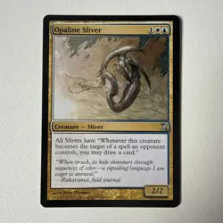 Opaline Sliver Time Spiral Card for Magic: The Gathering - Image 1