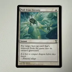 Magic: The Gathering Pull From Eternity Time Spiral Card MTG - Image 1