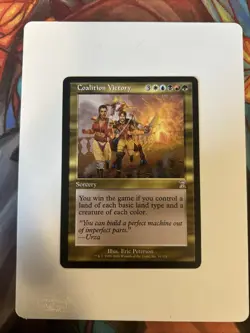 Coalition Victory Time Spiral Card for Magic: The Gathering NM - Image 1